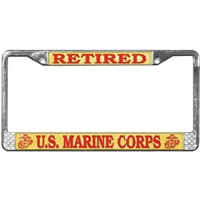 Mitchell Proffitt US Marines Retired License Plate Frame LFM02