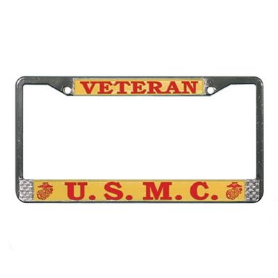Mitchell Proffitt USMC Veteran License Plate Frame LFMV