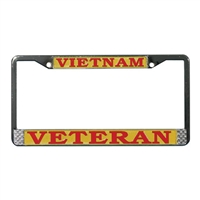 Mitchell Proffitt Vietnam Veteran License Plate Frame LFVV