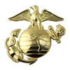 Mitchell Profit U.S. Marine Corps EGA Gold Metal Auto Emblem ME-03