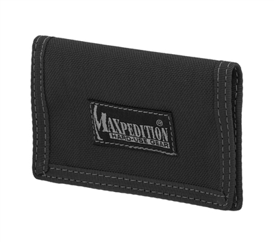 Maxpedition Black Micro Wallet - 0218B