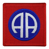 US Army 82nd Airborne Division Full Color Patch P-0082A-F