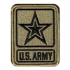 Army Of One Star Scorpion Patch with Fastener PMV-ARMY