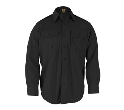 Propper Black Long Sleeve Tactical Dress Shirts - F530238001