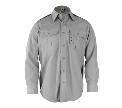 Propper Grey Long Sleeve Tactical Dress Shirts - F530238020