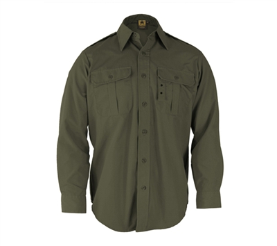 Propper Olive Long Sleeve Tactical Dress Shirts - F530238330