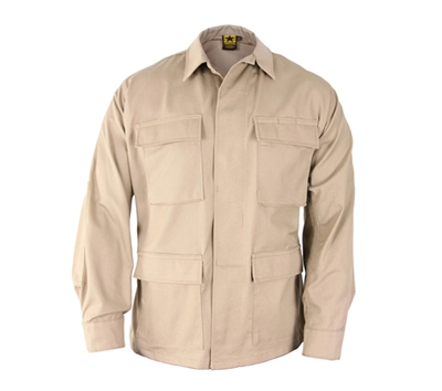 Propper Khaki Cotton Ripstop BDU Coats - F545455250