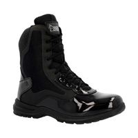 Rocky Cadet 8 inch Black Side Zip Public Service Boot- RKD0103