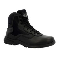 Rocky Cadet 6 inch Black Side Zip Public Service Boot- RKD0104