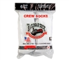 Railroad Socks White Crew Socks - 6090