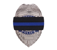 Rothco Thin Blue Line Mourning Band - 1004