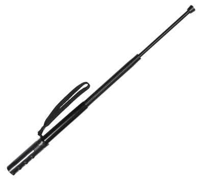 Rothco Black 23' Expandable Steel Spring Baton - 10074