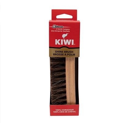 Kiwi Horse Hair Shine Brush - 10141