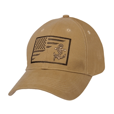 Rothco  Coyote US Navy Anchor Flag Cap 10157