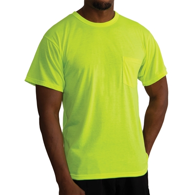 Rothco Safety Green Pocket T-Shirt - 10221