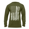 Rothco Distressed US Flag Long Sleeve T-Shirt 10331