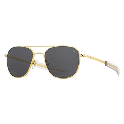 American Optics 55 MM Sunglasses 10719-GLD