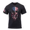 Rothco US Flag Bearded Skull T-Shirt - 10812