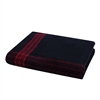 Rothco Navy With Red Striped Wool Blanket - 1095
