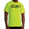 Rothco Safety Green 2-Sided Security T-Shirt 11035
