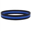 Rothco Silicone Thin Blue Line Bracelet 1180