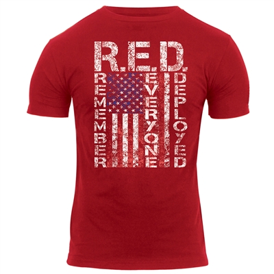 Rothco Athletic Fit R.E.D T-Shirt 1182