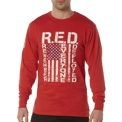 Rothco Long Sleeve R.E.D. T-Shirt 11820