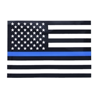 Rothco Transparent Thin Blue Line Flag Decal - 12931