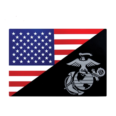 Rothco USMC Eagle Flag Decal - 1298