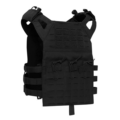 Rothco Black Lightweight Armor Carrier Vest - 1529