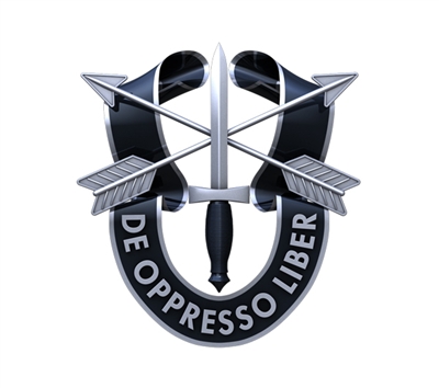 Special Forces De Oppresso Liber Crest Insignia - 1541