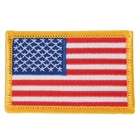 Rothco US Flag Patch with Gold Border - 1777