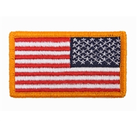 Rothco Reversed US Flag Patch With Hook Back - 17778