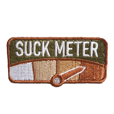 Rothco Suck Meter Morale Patch - 1879