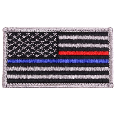 Rothco 18899 Thin Red and Blue Line US Flag Patch