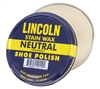 Lincoln Neutral Stain Wax Shoe Polish - 20110