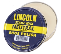 Lincoln Neutral Stain Wax Shoe Polish - 20110