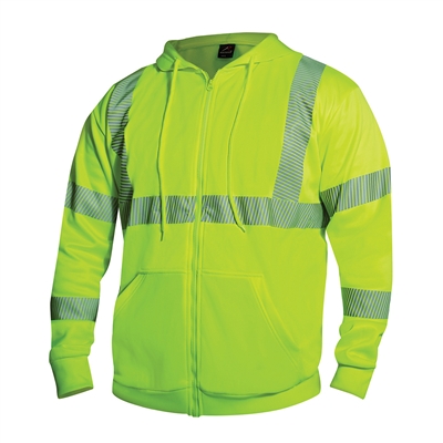 Rothco Hi-Vis Performance Zipper Sweatshirt - 20381