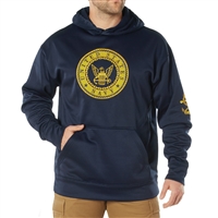 Rothco Navy Emblem Hooded Sweatshirt 20570