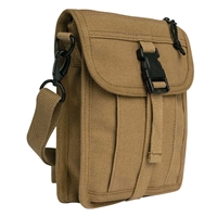 Rothco Coyote Brown Canvas Travel Portfolio 21250