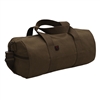 Rothco Earth Brown Canvas Shoulder Duffle Bag 22152