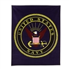 Rothco US Navy Military Insignia Fleece Blanket 2301