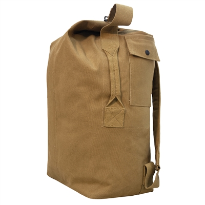 Rothco Coyote Nomad Canvas Duffle Backpack 24850