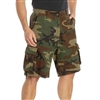 Rothco Woodland Camo Vintage Infantry Utility Shorts - 2540