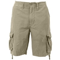 Rothco Khaki Vintage Utility Shorts - 2547