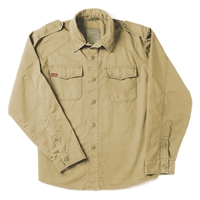 Rothco Khaki Vintage Fatigue Shirt - 2556