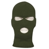 Rothco Olive Drab Fine Knit Three Hole Facemask - 25989