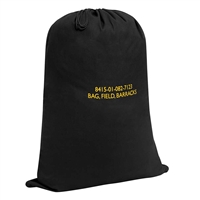 Rothco Black GI Type Canvas Barracks Bag 26710