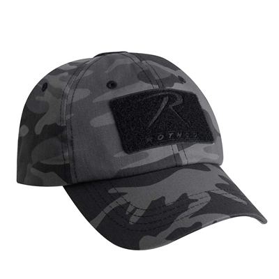 Rothco Black Camo Tactical Operator Cap 2672