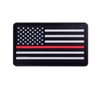 Rothco PVC Red Line Flag Patch 2776